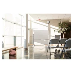 Online Steel Mobile Dry-Erase Whiteboard, Aluminum Frame, 40