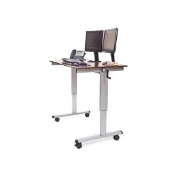 Best 48"W Adjustable Desk, Laminate Wood (STANDUP-CF48-DW) Standing Desks