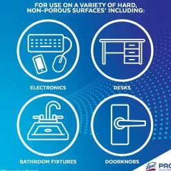 Lysol Disinfecting Wipes, Crisp Linen, 80 Wipes/Pack (1920089346)