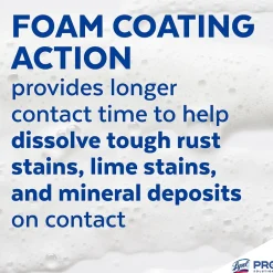 Lysol Professional Foam Cleaner for Multiple Surfaces, Fresh Clean, 24 Oz., 12/Carton (3624102775CT)