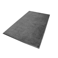 Floor Mats<M + A Matting ColorStar Commercial Wiper Floor Mat, 4.92' x 2.92', Grey (1001135140)