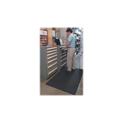 Floor Mats<M + A Matting Cushion Max Anti-Fatigue Commercial Floor Mat, 2' x 3', Charcoal (414000023)