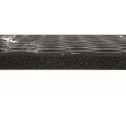 Floor Mats<M + A Matting Hog Heaven Marble Anti-Fatigue Commercial Floor Mat, 11.92' x 2.67', Midnight Swirl (44910312100)