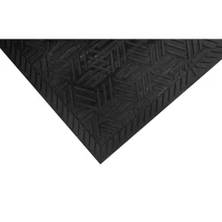 Floor Mats<M + A Matting SuperScrape Plus Commercial Outdoor Scraper Entrance Floor Mat, 4.67' x 2.92', Black (5558035100)