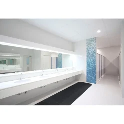 Floor Mats<M + A Matting Sure Stride Anti-Fatigue Commercial Floor Protection Mat, 2' x 25', Smoke (44501225900)