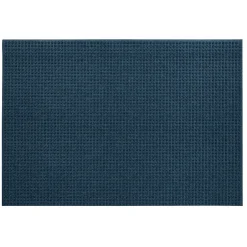 Floor Mats<M + A Matting WaterHog Forklift Commercial Floor Mat, 5.67' x 3.92', Navy (12536146110)