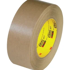 Scotch 3M 2517 Flatback Tape, 6.5 Mil, 2" x 60 yds., Kraft, 12/Case (T947251712PK)* Packing Tape