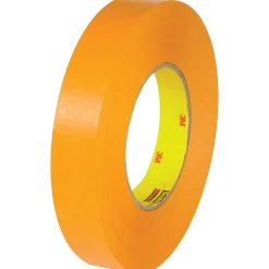 Scotch 3M 2525 Flatback Tape, 9.5 Mil, 1" x 60 yds., Orange, 6/Case (T94525256PK)* Packing Tape