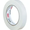 3M 2600 Masking Tape, 4.4 Mil, 1" x 60 yds., White, 36/Case (T935260)* Masking Tape