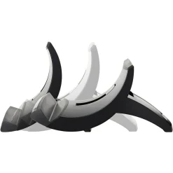 3M Adjustable Laptop Stand, Black, 3 in. Vertical Height Adjustment, Non-Skid Base (LX550)