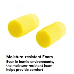 Ear Protection<3M E-A-R Classic Plus Earplugs, Uncorded, Pillow Pack, 200 Pairs/Case (310-1101)