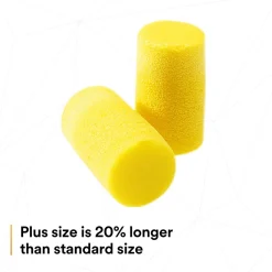 Ear Protection<3M E-A-R Classic Plus Earplugs, Uncorded, Pillow Pack, 200 Pairs/Case (310-1101)