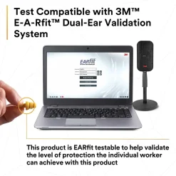 Ear Protection<3M E-A-R Classic Plus Earplugs, Uncorded, Pillow Pack, 200 Pairs/Case (310-1101)