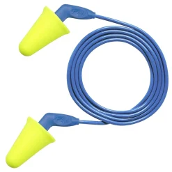Ear Protection<3M E-A-R Push-Ins SoftTouch Earplugs Corded, 31dB, 200/Box (3184001)