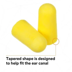 Ear Protection<3M E-A-R TaperFit 2 Uncorded Earplugs, 200 Pairs/Box (312-1219)