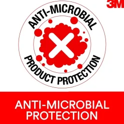 3M Gel Non-Skid Wrist Rest for Keyboards, Black (WR309LE)* Ergonomic Wrist Rests