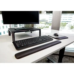 3M Gel Wrist Rest for Keyboards, Black, Soothing Gel Technology for Comfort and Support (WR85B)* Ergonomic Wrist Rests