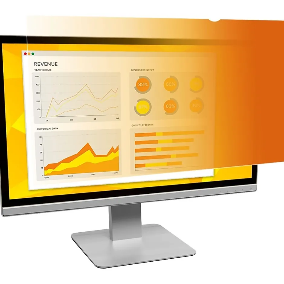 3M ™ Gold Privacy Filter for 24" Widescreen Monitor (16:9) (GF240W9B)