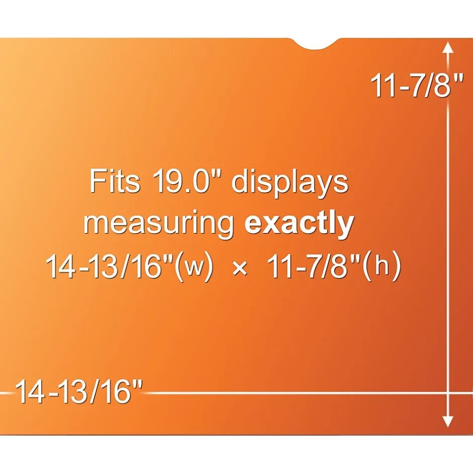 3M ™ Gold Privacy Filter for 19.01" Widescreen Monitor (5:4)