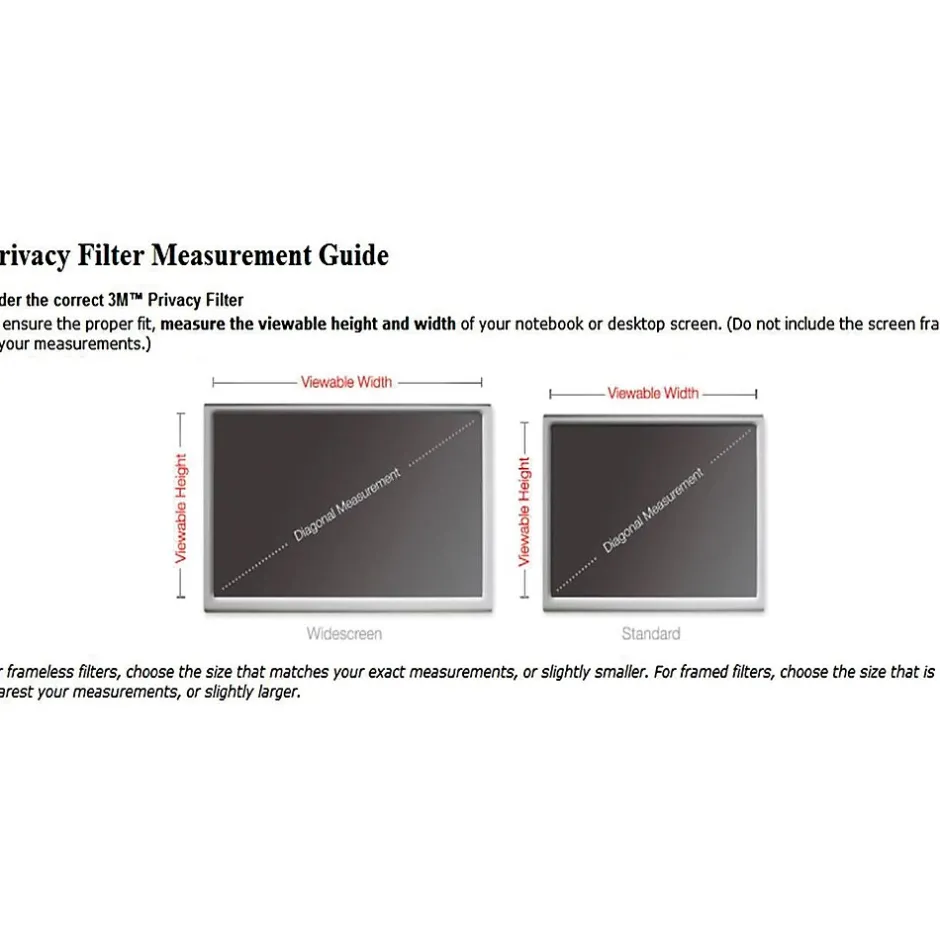 3M ™ Gold Privacy Filter for 19.01" Widescreen Monitor (5:4)