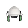 Ear Protection<3M Occupational Health & Env Safety X-Series Cap Mount Earmuffs, Black & Green