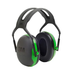 Ear Protection<3M Occupational Health & Env Safety Over-the-Head Earmuffs Black & Green Each