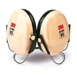 Ear Protection<3M Optime 95 Behinde-The-Head Earmuffs , 21dB, Beige (665570131)