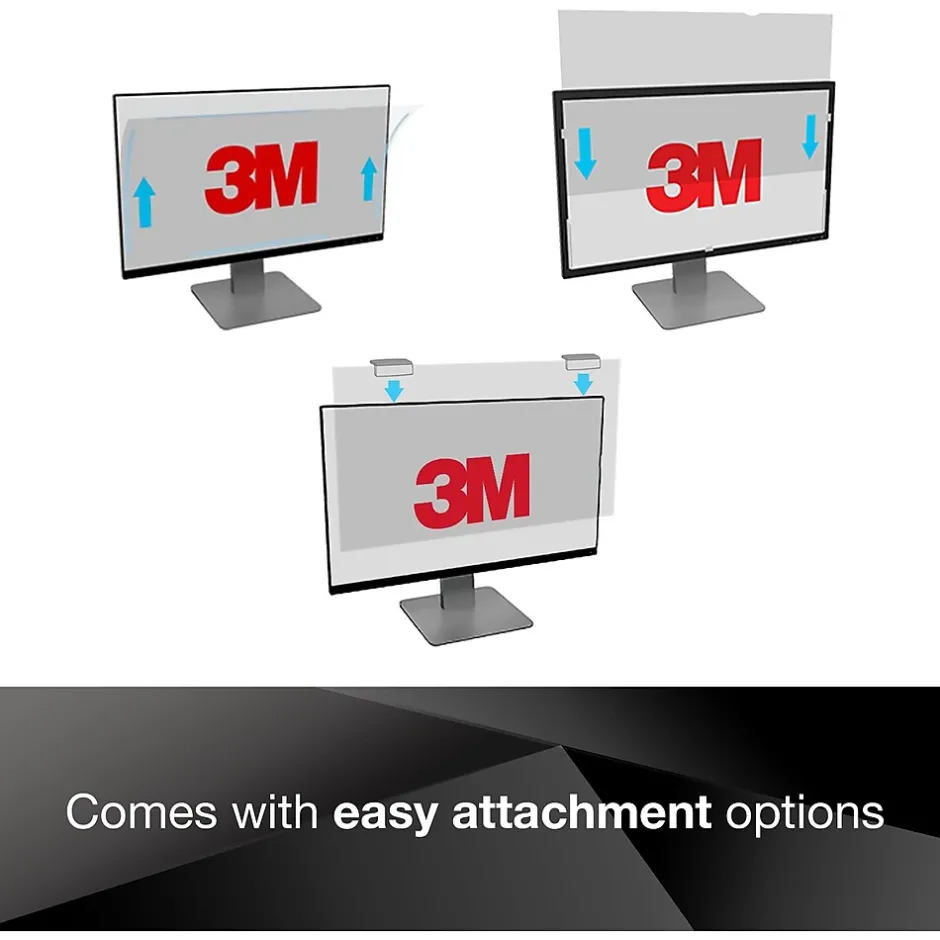 3M Privacy Filter for 27.0 in Full Screen Monitor with COMPLY Magnetic Attach, 16:9 Aspect Ratio (PF270W9E)