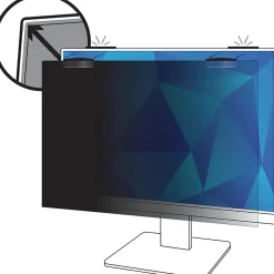 3M Privacy Filter for 23.8 in Full Screen Monitor with COMPLY Magnetic Attach, 16:9 Aspect Ratio (PF238W9E)