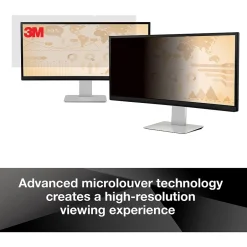 3M Privacy Filter for 23.8 in Full Screen Monitor with COMPLY Magnetic Attach, 16:9 Aspect Ratio (PF238W9E)