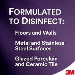 3M TG Quat All-Purpose Cleaners & Spray Disinfectant, Lemon Scent, 32 oz. (1027PC)