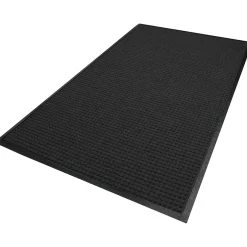 Floor Mats<M + A Matting M+A Matting WaterHog Squares Classic Mat, Smooth, 3' x 5', Charcoal (2005435170)
