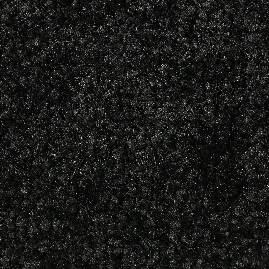 Floor Mats<M + A Matting M+A Matting ColorStar Indoor Mat, 2.91' x 4.91', Solid Black (100435540)