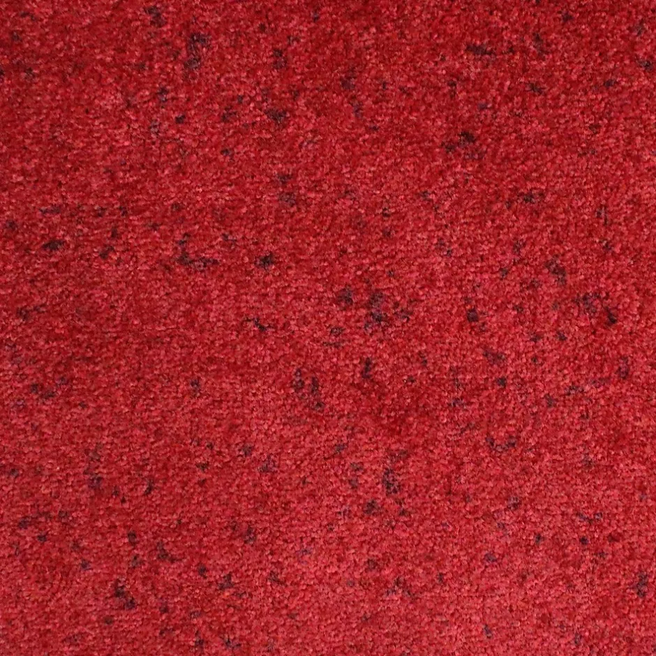 Floor Mats<M + A Matting M+A Matting ColorStar Indoor Mat, 3.83' x 5.83', Red/Black (100146540)