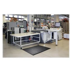 Floor Mats<M + A Matting M+A Matting Complete Comfort II Anti-Fatigue Mat, 2' x 3', Black (594023000)