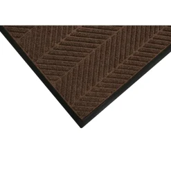 Floor Mats<M + A Matting M+A Matting WaterHog Max Herringbone Classic Mat, Universal Cleated, 6' x 12.2', Chestnut Brown (224075612070)