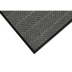 Floor Mats<M + A Matting M+A Matting WaterHog Max Herringbone Classic Mat, Smooth, 3' x 10', Grey Ash (224073000000)
