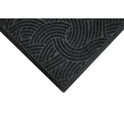 Floor Mats<M + A Matting M+A Matting WaterHog Plus Indoor Mat, 2.92' x 4.83', Black Smoke (1857035090)