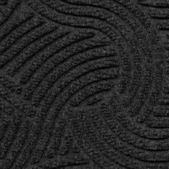 Floor Mats<M + A Matting M+A Matting WaterHog Plus Indoor Mat, 5.83' x 11.83', Black Smoke (18570612090)