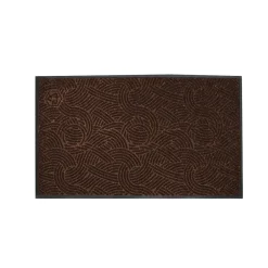 Floor Mats<M + A Matting M+A Matting WaterHog Plus Indoor Mat, 2.92' x 4.83', Chestnut Brown (1857535090)