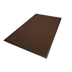 Floor Mats<M + A Matting M+A Matting WaterHog Squares Classic Mat, Universal Cleated, 3' x 5', Dark Brown (2005235070)
