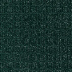 Floor Mats<M + A Matting M+A Matting WaterHog Squares Classic Mat, Smooth, 3' x 10', Evergreen (20059310170)