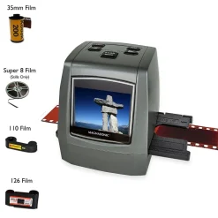 Portable Scanners<Magnasonic FS50 Portable Photo Scanner, Black