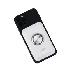 Vivitar MagVault by Wireless Power Bank for iPhone 12/12 Pro/12 Pro Max/12 mini, 5000mAh, White (MOV3031WHTT3524)