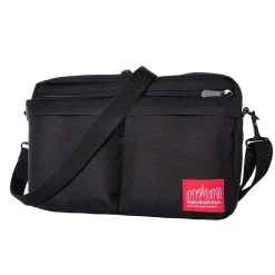 Manhattan Portage Albany Shoulder Bag, Black (1412 BLK)