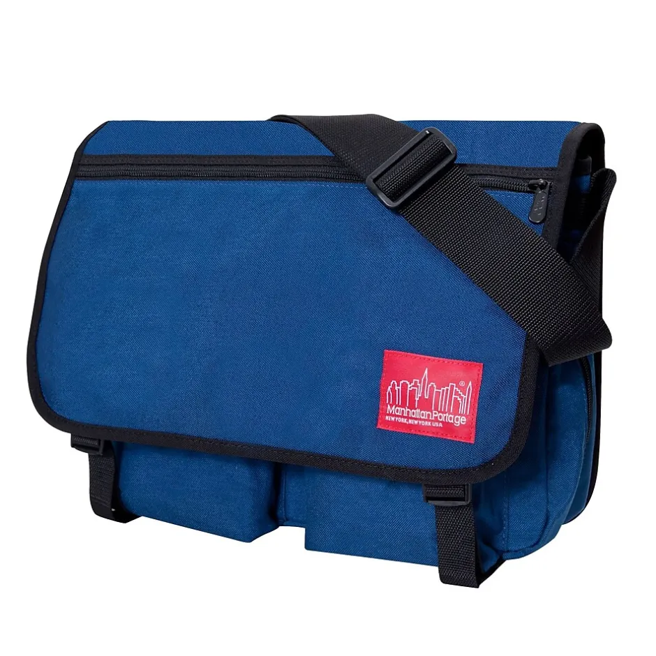 Manhattan Portage Europa Deluxe Large with Back Zipper Navy (1440Z NVY)