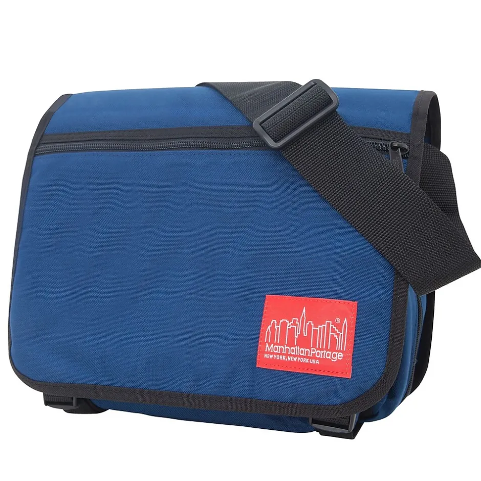 Manhattan Portage Europa Small with Back Zipper And Compartments Navy (1435Z-C NVY)