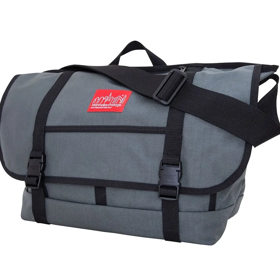 Manhattan Portage Ny Messenger Bag Large Grey (1607 GRY)