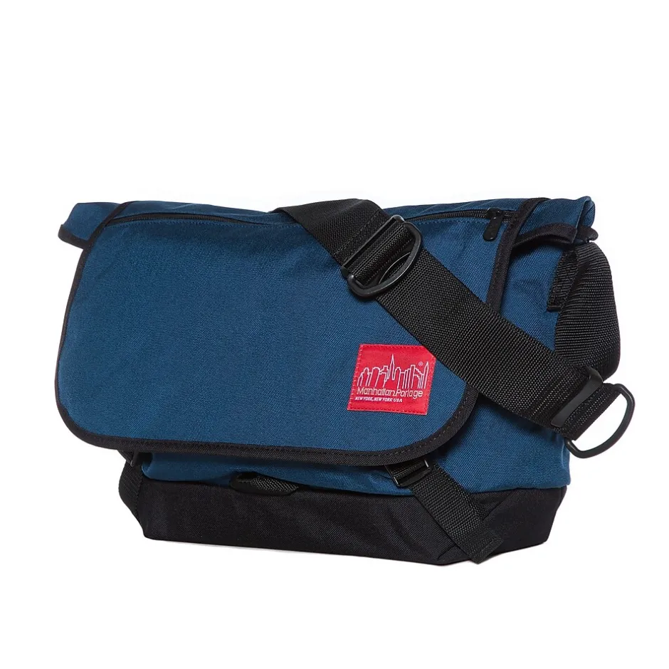 Manhattan Portage Quick-Release Messenger Bag Medium Navy (1642 NVY)