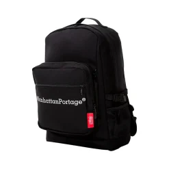Manhattan Portage Red Label Graduate Backpack, Black (2214 BLK)